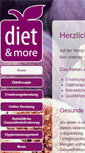 Mobile Screenshot of dietandmore.com